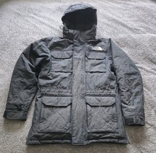 Vintage North Face Mens  - Hyvent  Parka  - Goose Down Jacket -  Blue - Size S/P