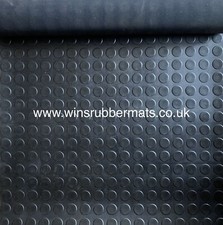 Rubber Flooring Mat Rolls 1m to 10m and 1.2m/1.5m/1.8m Wide X 3mm Thick-NonSlip 
