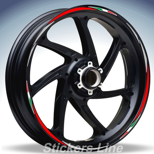 Motorcycle wheels stickers rim