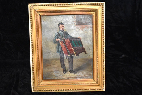 Antique oil canvas - antique,