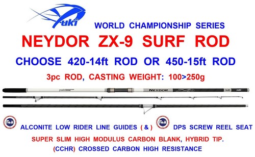 Yuki neydor surf rod - neydor, zx-9
