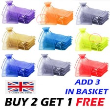 25 & 50 Large Small Organza