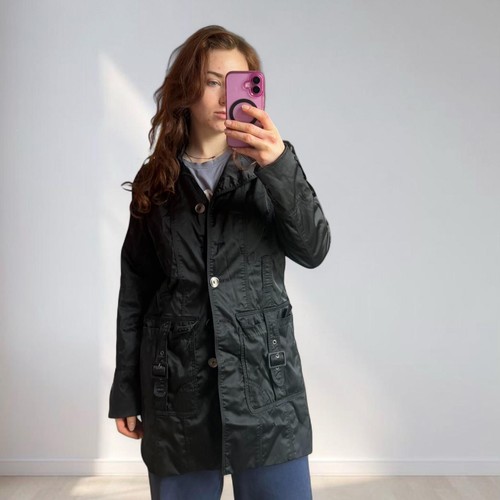 Women black coat - women's,