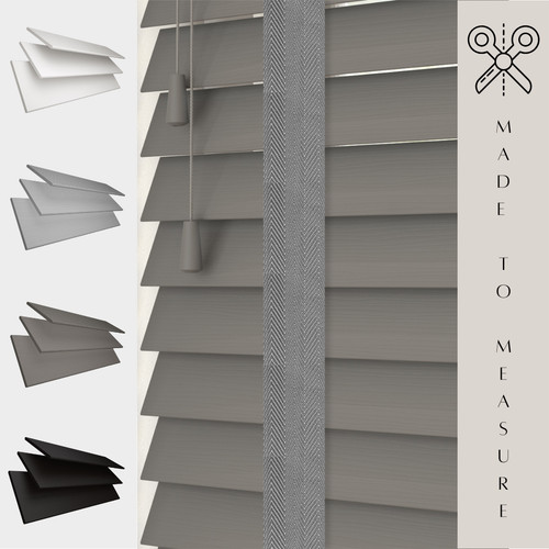 Made measure faux - made, to