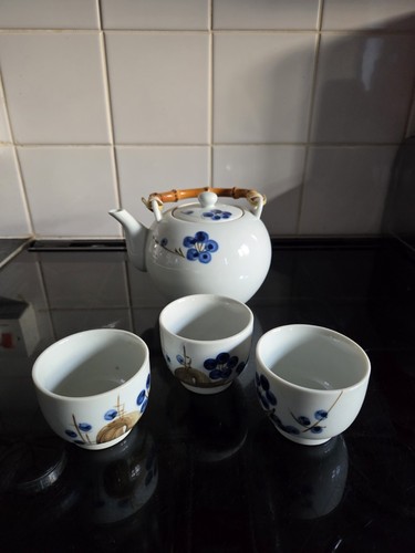 Japanese porcelain teapot - japanese,