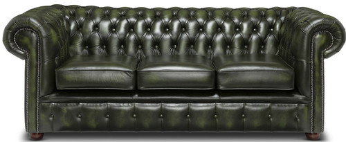 Chesterfield sofa three seater - sofa,