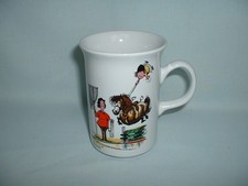 NORMAN THELWELL GRAYS CHURCHILL HORSE PONY Ceramic Mug Cup (LUCY/STAFFORDSHIRE)