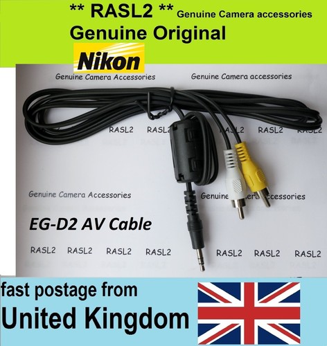Genuine nikon audio - av, video
