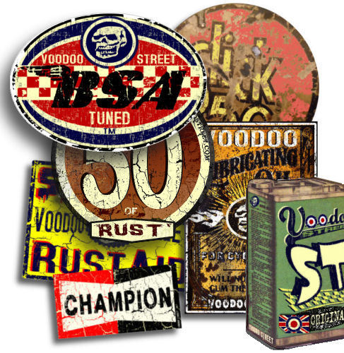 Bsa sticker pack voodoo - pack,