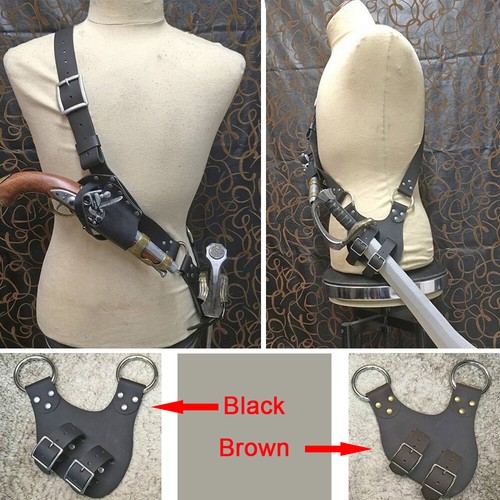 Pirate baldric gun sword - pirate,