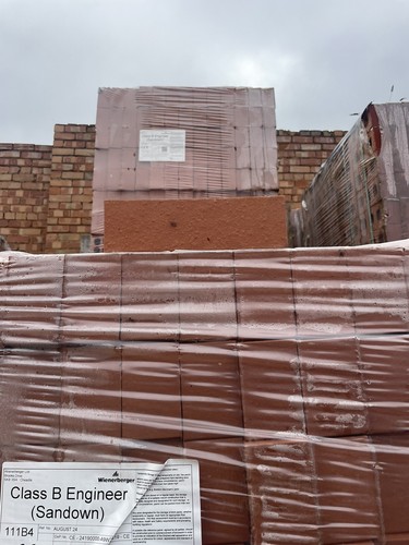 Engineering bricks - bricks, b)