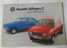 1976 AUSTIN ALLEGRO 2 1100 &