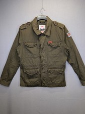 Superdry Rookie Edition Large Khaki Green Military Utility Combat Field Jacket 