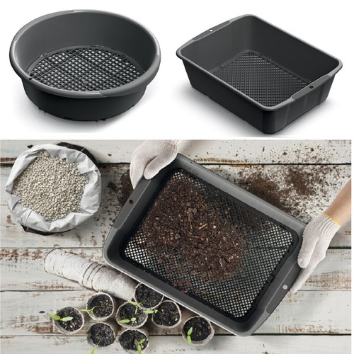 Garden sieve plastic large - plastic,