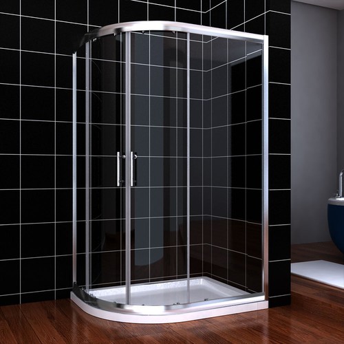 Offset quadrant shower - quadrant,