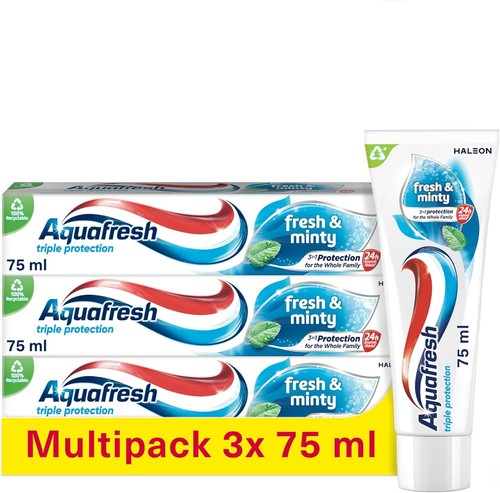 Aquafresh toothpaste triple - aquafresh,