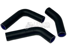 Yamaha RD350lc LMC Silicone Coolant Hose Kit Matt Black Radiator Hose 250 A4-14