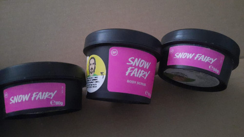 Lush snow fairy body scrub - lush,