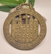 Large Vintage Brass Tower of