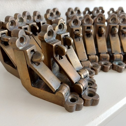 Solid antique brass stair - 26,