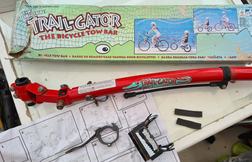 Trail gator bicycle tow bar - bicycle,