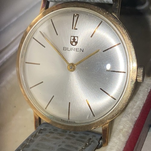 9ct gold gents - gold, buren