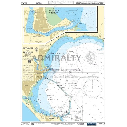 Admiralty small craft chart - small,