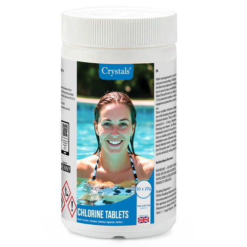 1kg chlorine tablets - 1kg,