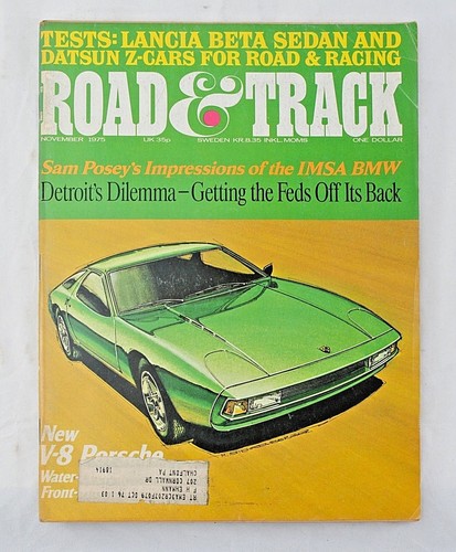 Road track nov - &, nov.