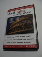 Speak Italian with Michel Thomas (Speak with Michel Thomas) - Audio CD - GOOD