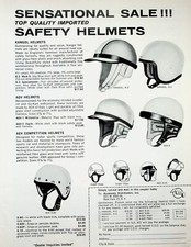 1963 Motorcycle Helmets Kangol