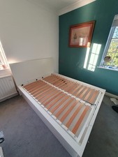 Ikea malm ottoman double - ottoman, bed