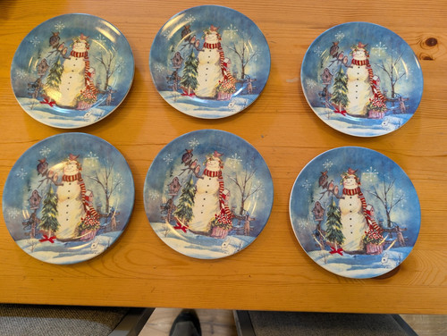 Trade winds tableware snowman - trade,