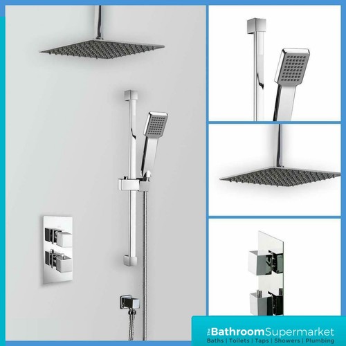 Concealed thermostatic shower - concealed,