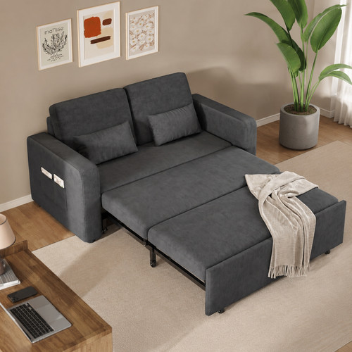 Seater pull out sofa - sofa, bed
