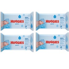 Huggies Pure Baby Wipes  48s || Pack 4