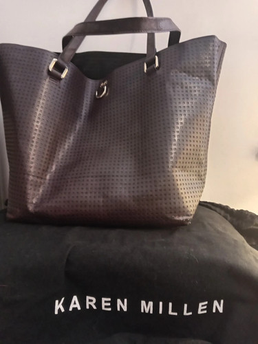 Karen millen brown handbag - millen,