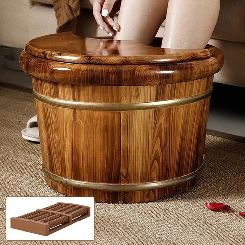 Esutary wooden foot spa - wooden,