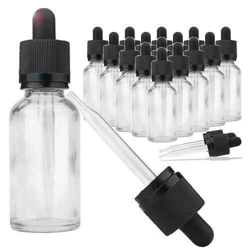 30ml clear glass - 10/30ml, bottle