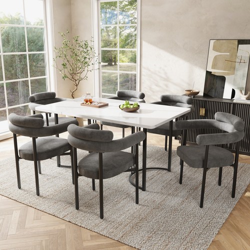 Dining table and chairs set - chairs, 6