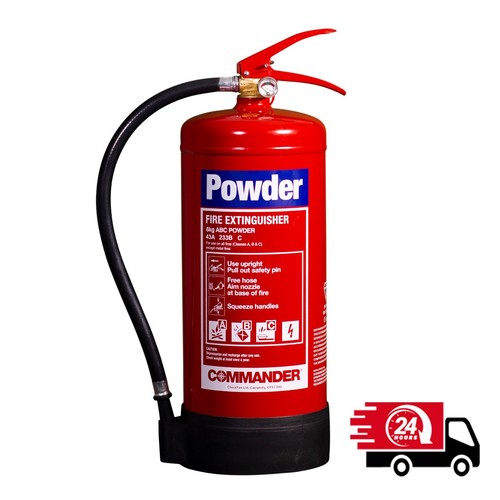 Commander 6kg abc dry powder - 6kg,