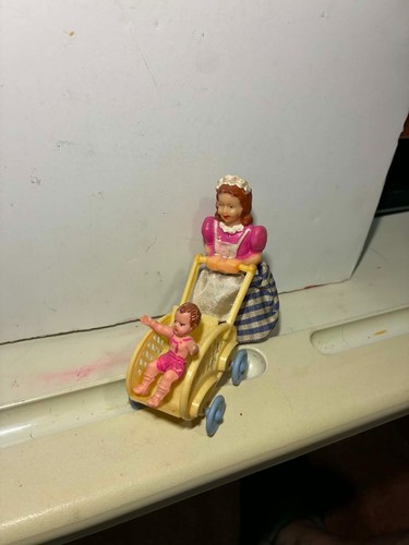 Vintage plastic doll baby - plastic, &