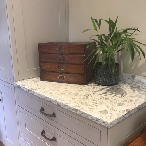 Oak filing cabinet countertop - oak,