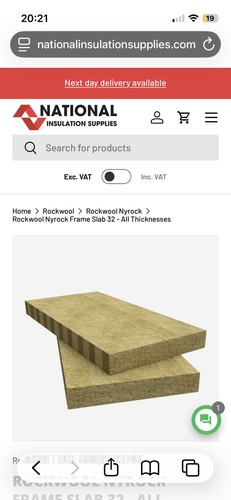 Rockwool nyrock insulation - rockwool,