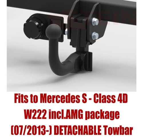 Detachable tow bar - tow,