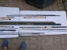 7  FISHING RODS  - JOB LOT OF
