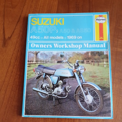 Suzuki ap50 haynes manual - haynes,