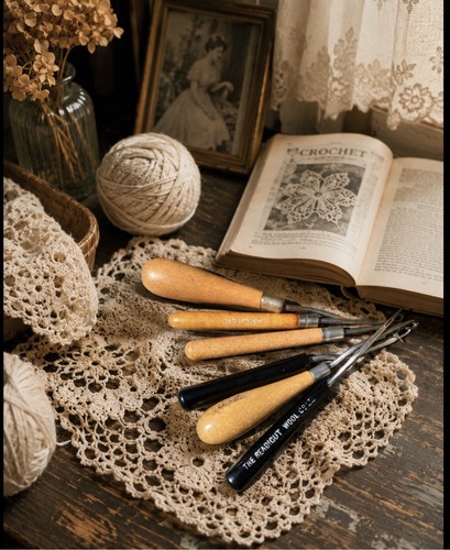 Job lot vintage crochet - vintage,