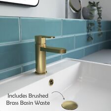 Nuie Arvan Brushed Brass Mono