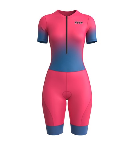 Women cycling trisuit half - cycling,